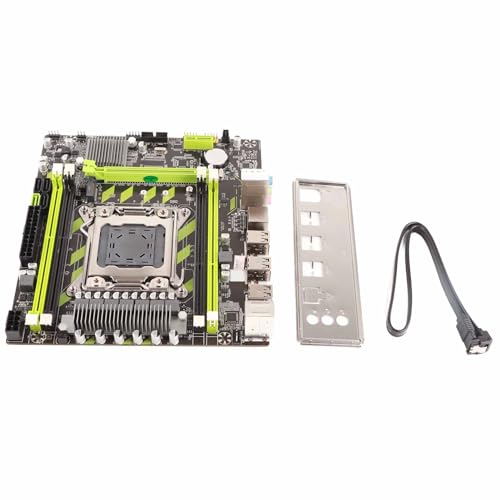 A 2011-Computer-Mainboard, Desktop-PC-Motherboard-Unterstützung DDR3 REG ECC-Speicher, RTL8111H-100M Netzwerkkarte, Vollplatinen-Halbleiterkondensatordesign, SATA3.0-Unterstützung für Grafikkarte von Bewinner