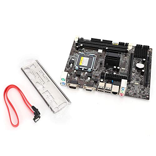 A775 Motherboard, DDR3 1066 / 1333MHz Computer Desktop Mainboard Integrierte Chipgrafik/Soundkarte/Netzwerkkarte Geeignet für Intel G41 von Bewinner