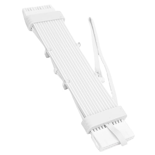 ARGB PSU -Kabel, RGB -Leistungsverlängerungskabel, PC Netzteilverlängerungskabel Synchronisiert, Kompatibel mit 8Pin, 24Pin, Kompatibel (SK3 Controller Weiß) von Bewinner