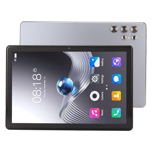 Bewinner 10,1-Zoll-Tablet-Computer, Android13.0 4G LTE Business-Tablet mit 12 GB RAM 256 GB ROM, 10,1-Zoll-HD-Display 2560 X 1600, Octa Core, Dual-Kamera, 7000-mAh-Akku,WiFi von Bewinner