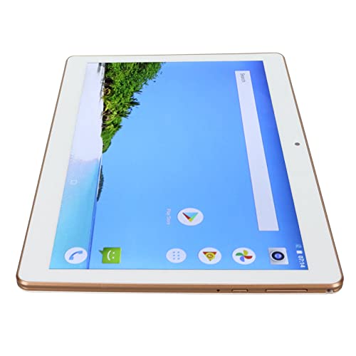 Bewinner 10,1-Zoll-Tablet für 8, 2 GB RAM, 32 GB ROM, Tablet-PC, 1280 X 800 HD-IPS-Bildschirm, Dual-Card-Dual-Standby-Call-Tablet, 4000-mAh-Akku (EU-Stecker) von Bewinner