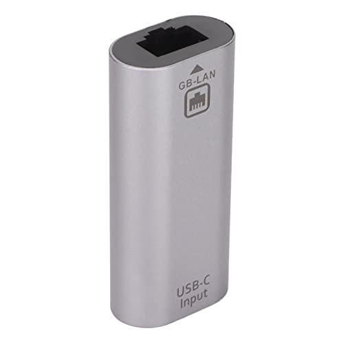 Bewinner 1000Mbps USB C zu Ethernet Adapter, Typ C Buchse auf Buchse Gigabit RJ45 Netzwerk Port Konverter, Typ C Netzwerk LAN Konverter für 11, 10, 8.1, 8, für OS X von Bewinner