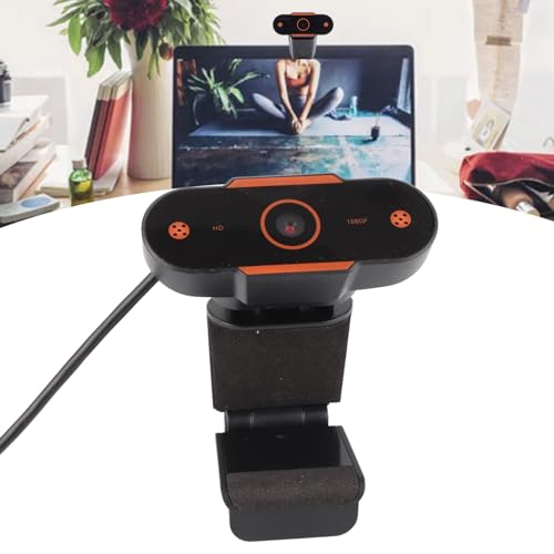 Bewinner 1080P-Webcam mit Integriertem Mikrofon, Full HD-PC-Laptop-Tablets USB-Web-Digitalkamera für Live-Streaming-Videoaufzeichnungskonferenzen von Bewinner