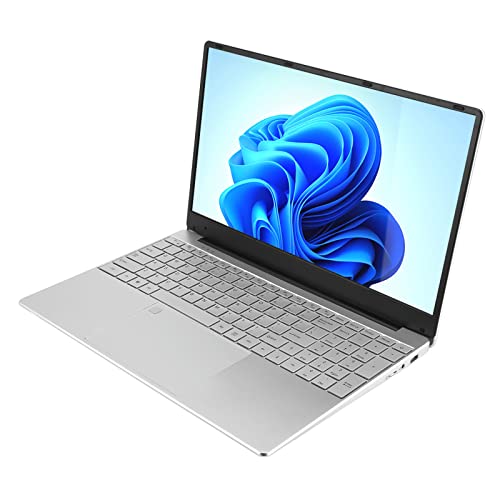 Bewinner 15,6-Zoll-Laptop für 11, für Inte N5095 CPU LPDDR4 16 GB 256 GB Laptop-Computer mit Fingerabdruck-Tastatur, Hintergrundbeleuchtung, Ziffernblock, Tragbarer Büro-Laptop (16+256G von Bewinner