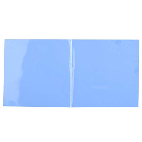 Bewinner 2 STÜCKE CPU Wärmeleitpad 100 mm x 100 mm x 1 mm, CPU Chip Kühlkörper Silikon, leitfähiges Grafikkarten Wärmeleitpad, Grafikchips von Bewinner