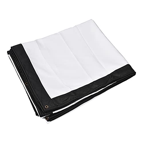 Bewinner 200 Zoll Projektionswand Projection Screen 16: 9 Wandhalterung Anti-Crease Outdoor Filmprojektionswand Vorhang Faltbare Tragbare Projektor Bildschirm für Outdoor Schule Heimkino Bewinner 200 Zoll Projektionswand Projection Screen 16: 9 Wandhalterung Anti-Crease Outdoor Filmprojektionswand Vorhang Faltbare Tragbare Projektor Bildschirm für Outdoor Schule Heimkino von Bewinner