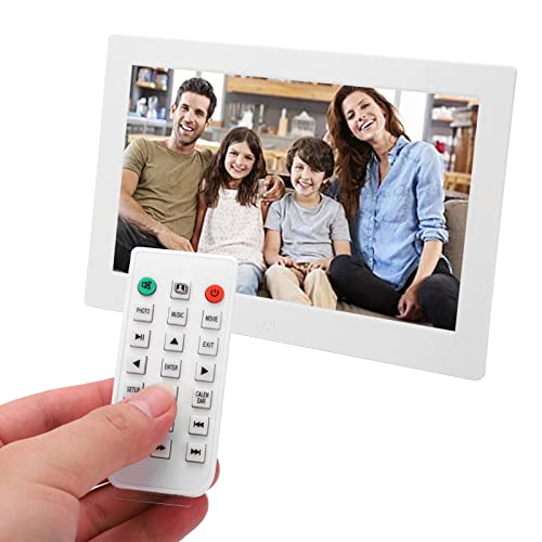 Bewinner 2022 Digitaler Bilderrahmen 13 Zoll, Digitaler Bilderrahmen mit Fernbedienung und Automatischer Drehung, Mühelose Einrichtung in Einer Minute, für Freunde, Familie(#1) von Bewinner