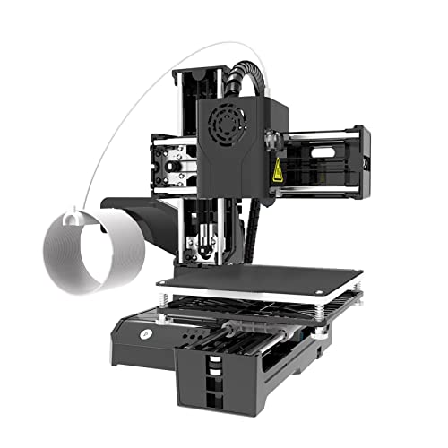 Bewinner 3D-Drucker, FDM-3D-Drucker für Anfänger, Drucken mit Hoher Druckgenauigkeit, Gleichmäßiges Heizdruckvolumen, 4x4x4-Zoll-3D-Drucker (EU-Stecker) von Bewinner