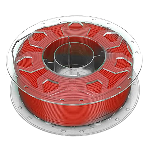 Bewinner 3D-Drucker PLA Filament, Geringe Schrumpfung Hohe Zähigkeit 1,75 Mm Druckzubehör Zubehör Kompatibel mit 3D-Druckern (Rot) von Bewinner