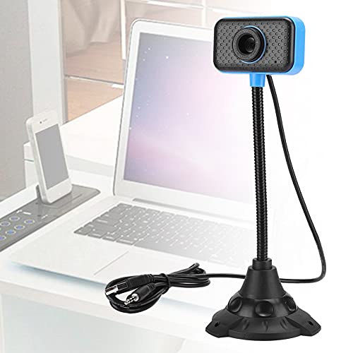 Bewinner 480P Langpolkamera, 640 X 480 Einstellbare Universal-Webkamera, ABS HD-Webcam für Videokonferenzen, Multifunktionale Computerkamera, Kamera-Office-PC-Zubehör von Bewinner