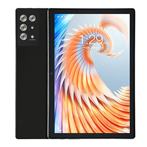 Bewinner 5G 10,1-Zoll-Tablet, 7000 MAh 1080 HD Snapdragon 710 Octa Core Tragbarer Tablet-PC, 8 GB RAM 256 GB ROM 8 MW + 16 MW Einfachheit Luxus-Tablet mit Dual-SIM-Dual-Standby für Android von Bewinner