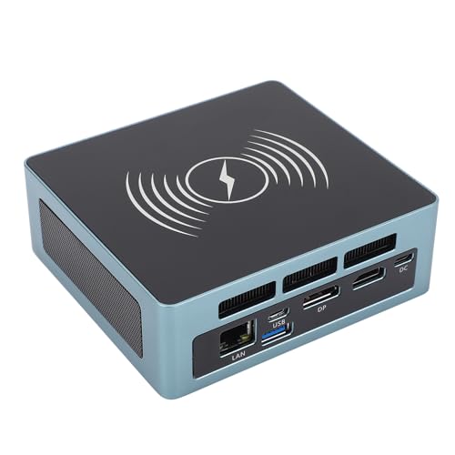 Bewinner 5G WiFi Kleiner Desktop-Computer, Minis-PC-Computer 8 GB DDR4 256 GB SSD, Unterstützt 4K-Display, I5-CPU-Mikro-PC der 12. Generation mit Kabelloser Aufladung für Bürounternehmen Bewinner 5G WiFi Kleiner Desktop-Computer, Minis-PC-Computer 8 GB DDR4 256 GB SSD, Unterstützt 4K-Display, I5-CPU-Mikro-PC der 12. Generation mit Kabelloser Aufladung für Bürounternehmen von Bewinner