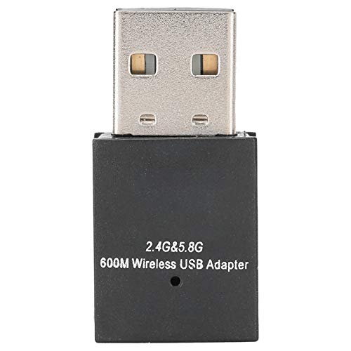 Bewinner 600Mbps USB-WLAN-Adapter, Dualband-Wireless-Netzwerkkarte WiFi-Empfänger, USB2.0-Wireless-Netzwerkadapter für XP/Vista/Win 7 / Win8 von Bewinner