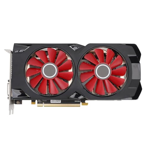 Bewinner 8 GB Grafikkarte 256 Bit Grafikkarte GPU 1244MHz 7000MHz 4K 60Hz DisplayPort HD DVI PCI Express 3.0 mit 2 Cooling -Lüfter für Gaming -PC von Bewinner