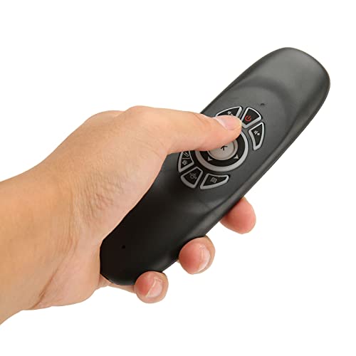 Bewinner Air Mouse -Tastatur, Kabellose Fernbedienung, 2,4 G Multifunktionale Fly Mouse mit Bunter Hintergrundbeleuchtung für Android Smart TV Box, Projektor, PC von Bewinner