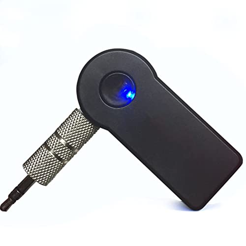 Bewinner Bluetooth-Empfänger für Auto, Tragbarer 3,5-mm-Aux-Bluetooth-Autoadapter, Stereo-Bluetooth-Musikempfänger für Heimstereoanlage, Kabelgebundene Kopfhörer, Freisprecheinrichtung von Bewinner