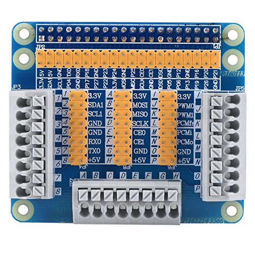 Bewinner C0528 Pi 2/3 B Universelle multifunktionale GPIO Erweiterungskarte, GPIO Erweiterungskarte 1 bis 3 Port DIY, Plug and Play, mit 24 Überbrückungskappen. von Bewinner