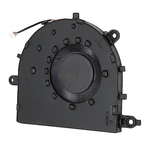 Bewinner CPU-GPU-Lüfter für LENOV 15 Are 15 ITL 2020 Laptop, Schlanker CPU-Lüfter mit 4-Pin-Stromanschluss, Metall-ABS-Material, Stark und Langlebig von Bewinner