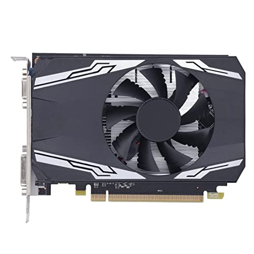 Bewinner Computer-Grafikkarten, Gaming-Grafikkarten, R7240 4 GB DDR3-Grafikkarten, 128-Bit-Unterstützung für VGA-DVI-HD-Multimedia-Schnittstelle, Gaming-Grafikkarten mit Lüfter von Bewinner