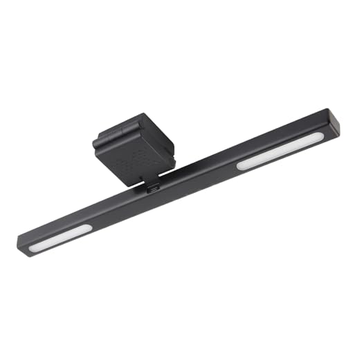 Bewinner Computer-Lampe, Bildschirm-Lichtleiste für die Augenpflege, LED-Kopf-Schreibtischlampe, 3 Farbtemperatur 7-Farben-RGB-Stufenlos Dimmbare von Bewinner
