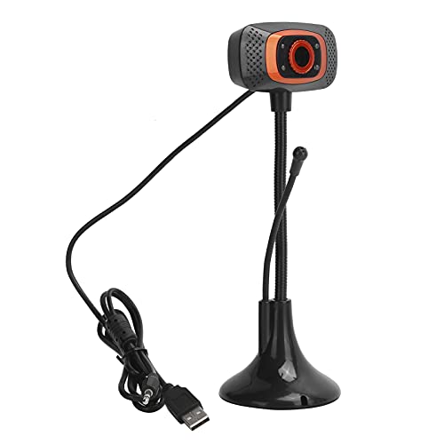 Bewinner Computerkamera mit Mikrofon, USB-Webcam mit Plug-and-Play-Laufwerk für Fülllicht, Webvideokamera 640 X 480 mit Externem Mikrofon von Bewinner