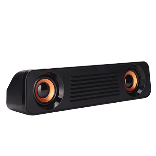 Bewinner Computerlautsprecher, Tragbarer HiFi-Stereo-Subwoofer, Kabelgebundener 3,5-mm-Desktop-Lautsprecher, USB-betriebener -Soundbar-Lautsprecher für Bewinner Computerlautsprecher, Tragbarer HiFi-Stereo-Subwoofer, Kabelgebundener 3,5-mm-Desktop-Lautsprecher, USB-betriebener -Soundbar-Lautsprecher für von Bewinner
