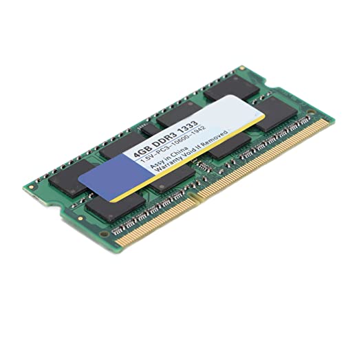 Bewinner DDR3-RAM-Speichermodul, Langlebiger Interner DDR3-Computerspeicher, DDR3-Laptop-Speichermodul für Notebook-Laptop-Speichermodul RAM-Upgrade-Kit (1333 MHz 4GB) von Bewinner