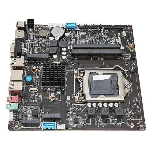 Bewinner Desktop-Motherboard, DDR3-Computer-Motherboard, H81Mini-ITX-Motherboard, LGA 1150-Steckplatz, PC-Computer-Motherboard für Core I3 I5 I7 für CPU der 4. 5. Generation von Bewinner