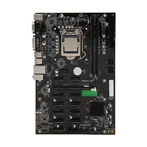 Bewinner Desktop-PC-DDR4-Motherboard, Gaming-PC-Motherboard, B250B-Motherboard-Set mit G3930-CPU, 8 GB DDR4-Speicher, Multi-Grafik-Unterstützung, VGA-DVI-USB-Anschluss von Bewinner