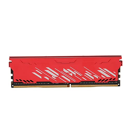Bewinner Desktop-Speichermodul, DDR4 2666 MHz (PC4-21300) CL19 1,2 V Desktop-Speicher für AMD, Desktop-PC-Computerspeicher RAM SDRAM-Modul mit Schneller Betriebsgeschwindigkeit (Rot) (32 GB) von Bewinner