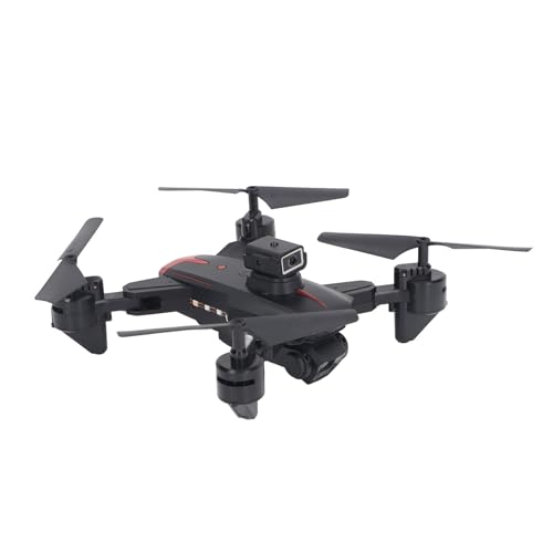 Bewinner Drohne mit Kamera für Erwachsene, 4K RC Quadcopter mit 3 Kameras, Vier-Wege-Hindernis, WiFi-Drohne Faltbar mit APP für Luftaufnahmen von Bewinner