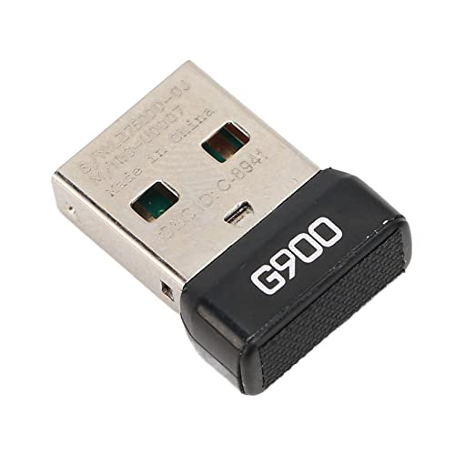 Bewinner Ersatz USB Empfänger für G900 Chaos Spectrum Wireless Gaming Mouse, USB Empfänger für Maus, Tragbarer Kleiner Mausadapter, Stabile Übertragung von Bewinner