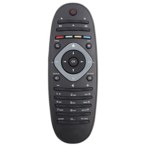 Bewinner Ersatzfernbedienung für Philips TV Universal Controller für Philips TV/DVD/AUX von Bewinner