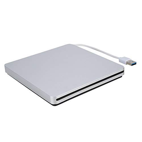 Bewinner Externer DVD-Brenner für Notebook/Destop, USB 3.0-Schnittstelle für Externe Leseeinheiten - DVD + R/DVD-RW/CD-R/CD-RW, USB-Superlaufwerk Übertragungsgeschwindigkeit Bis zu 480 von Bewinner