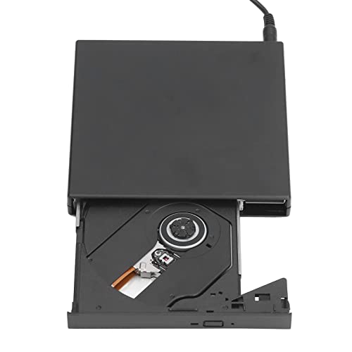 Bewinner Externes CD DVD Laufwerk für Laptop, USB 24X Slim Portable CD DVD Optical Drive Player Reader Writer Burner für Win für für 10 OS, DVD Writer Optisches Laufwerk Bewinner Externes CD DVD Laufwerk für Laptop, USB 24X Slim Portable CD DVD Optical Drive Player Reader Writer Burner für Win für für 10 OS, DVD Writer Optisches Laufwerk von Bewinner