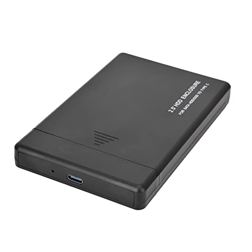 Bewinner Externes USB-Festplattengehäuse, 2,5 Zoll für SATA3-Solid-State-Festplatten Mechanische Externe Festplattenbox, Unterstützung für Hot-Swap, Plug-and-Play von Bewinner