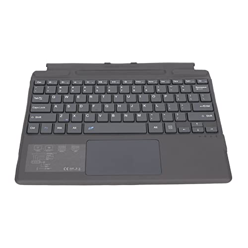 Bewinner Für Surface Pro 8, Pro X Type Cover, Tragbare Bluetooth Tastatur mit Touchpad Für Surface Pro 8 Für Surface Pro X, Magnetische, Leise Tastatur mit Wiederaufladbarem Akku von Bewinner