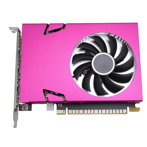 Bewinner GPU mit 4 GB 128-Bit DDR3-Grafikkarte für Mehrere Displays, 993 MHz 1600 MHz Grafikkarte für 7 10, Unterstützt 4K 2K 1080P Auflösung, zu-VGA-Adapter Im Lieferumfang Enthalten von Bewinner
