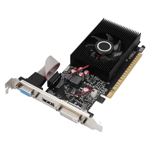 Bewinner GT 740 4 GB Graphics Card 4GB DDR3 PCI Express 3.0 X8 mit Luftgekühlt -Lüfter für Desktop -Computer ITX SFF -Hüllen von Bewinner