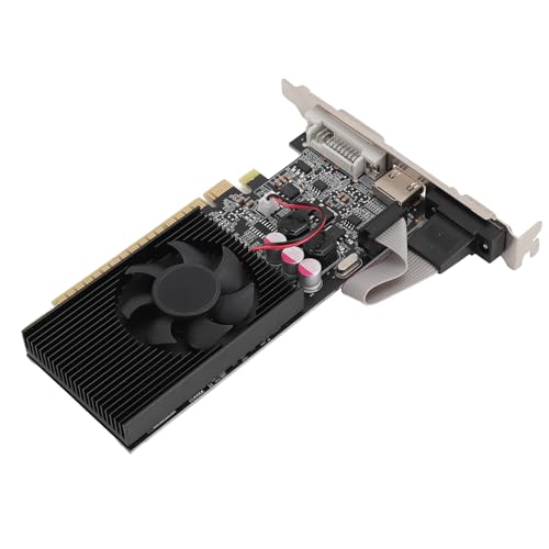 Bewinner GT210 1 GB DDR3 64BIT Gaming-Grafikkarte, 550 MHz Kernfrequenz, Multi-Interface, 2560 X 1600 Auflösung (mit Lüfter, für PCIE-Steckplatz) von Bewinner