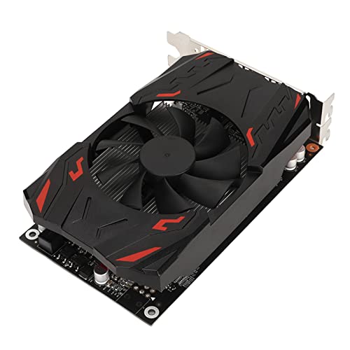 Bewinner GTS450 Grafikkarte, Gaming Grafikkarte 2 GB GDDR5 Speicher 625 MHz VGA DVI Ausgang, PCI Express X16 1.1 GPU Grafikkarte für Desktop PC, für DirectX 11 von Bewinner