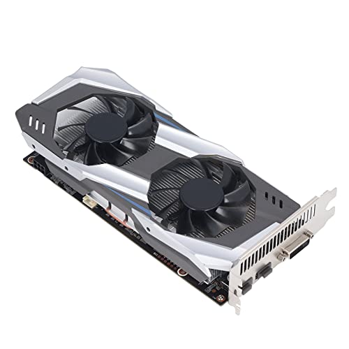 Bewinner GTX1060 3 GB Gaming Grafikkarte, GDDR5 192 Bit 1519 MHz Computergrafikkarte mit 4K HDR Technologie, Zwei Lüfter, Geräuscharme PC Grafikkarte für 7,10 von Bewinner