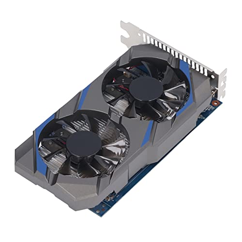 Bewinner GTX750TI Grafikkarte, 2 GB GDDR5 Computergrafikkarten PCI Express 3.0 X 16, 1072/5400 MHz 4K HDR Technologie mit DVI VGA HD Multimedia Schnittstelle von Bewinner