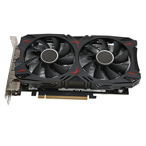 Bewinner Gaming-Grafikkarte, 6 GB GDDR5-Speicher, HDMI, Unterstützung von 4K, PCI Express 3.0 mit Freeze Fan Stop für Desktop-Computer-Gaming-GPU von Bewinner