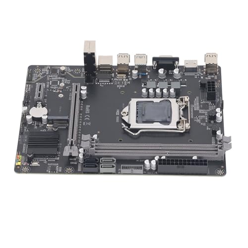Bewinner Gaming-Motherboard, LGA1150 CPU-Computer-Motherboard 2 SATA2.0 H81M für Desktop-Rechner von Bewinner