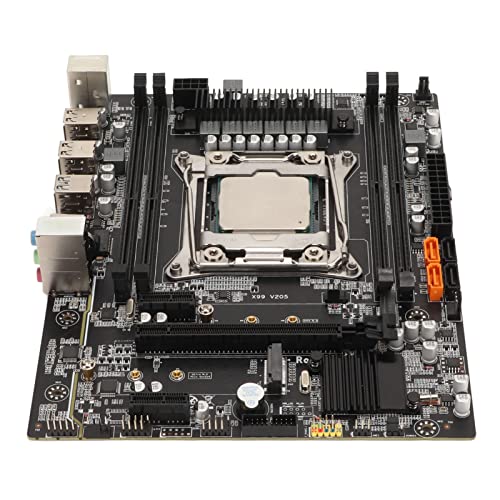 Bewinner Gaming-Motherboard, PC-Motherboard E5 2620 CPU 8G DDR4-Speicherbank, Computer-Motherboard, Stabiles, Schnell Funktionierendes Computer-Motherboard von Bewinner