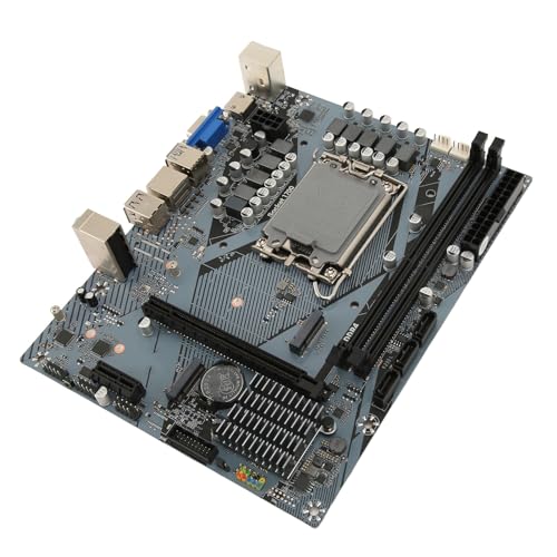 Bewinner Gaming-Motherboard DDR4-Speicher, LGA 1700-CPU-Unterstützung, Dual-Channel-Dual-M.2-Steckplätze, SATA3.0 USB3.0, Desktop-Computer-Motherboard von Bewinner