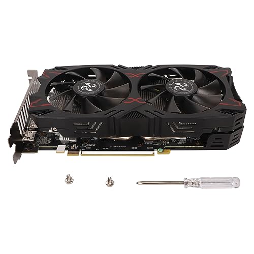 Bewinner Grafikkarte, 8 GB GDDR6 128-Bit-Desktop-Grafikkarte, 1717 MHz GPU 1750 MHz Speichertakt-Gaming-Grafikkarte, DisplayPort HD PCI Express 4.0 8PIN Power Gaming-Grafikkarte von Bewinner