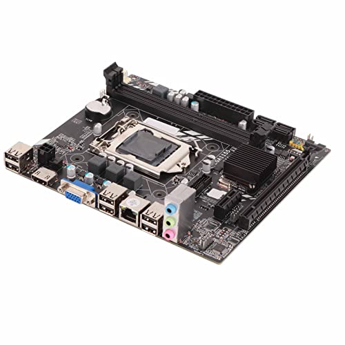 Bewinner H61M-Motherboard, 16 GB Desktop-Computer M-ATX-Motherboard, DDR3-Zweikanal-LGA-1155-CPU-Mainboard, Quad-Core-VGA-M-ATX-Gaming-Motherboards von Bewinner