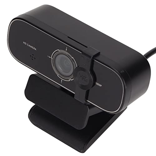 Bewinner HD-Webcam mit Mikrofon, 1080P 30FPS-Streaming-Business-Webcam, Autofokus, Private Schutzhülle, USB-Webkamera für PC-Videokonferenzen/Anrufe/Spiele von Bewinner